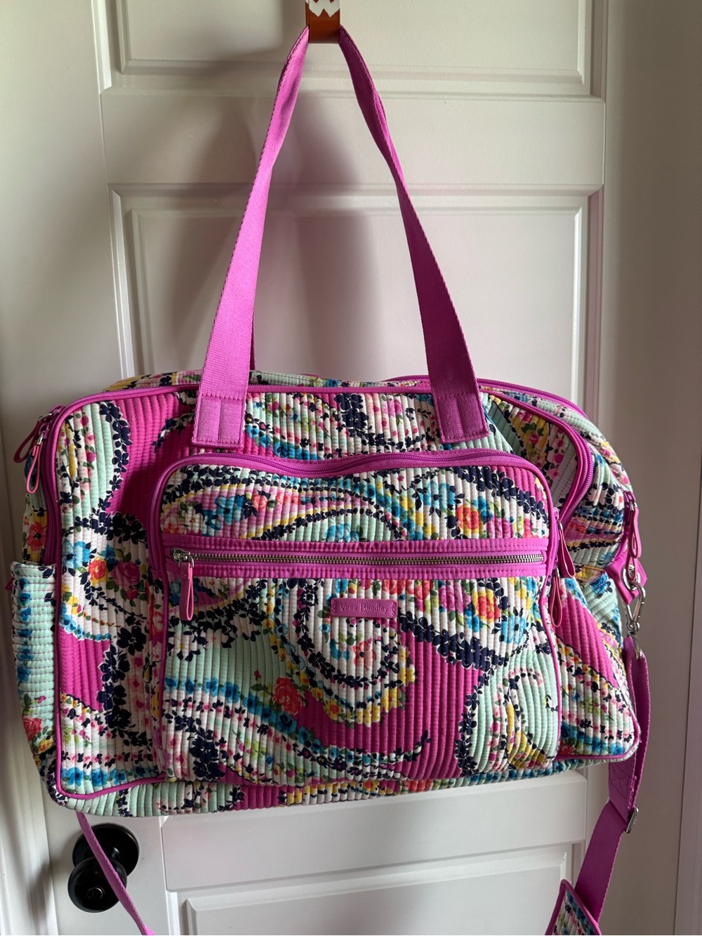 Vera Bradley Deluxe Weekender Bag - Wildflower Paisley